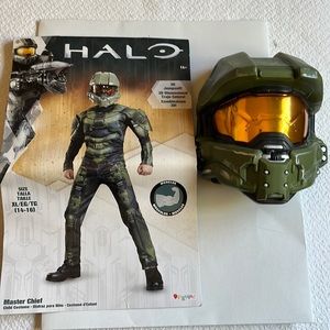 Kids Halo costume sz XL (14-16)